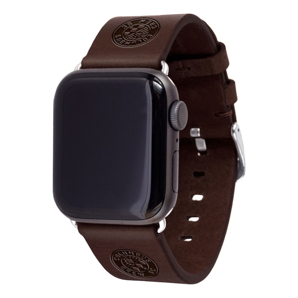 Columbus Crew Tan 38-40mm Leather Apple Watch Band